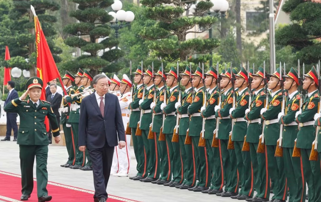 Tổng Bí thư, Chủ tịch nước Tô Lâm thăm Quân khu 3 và dự lễ 'Tổ quốc trong tim'