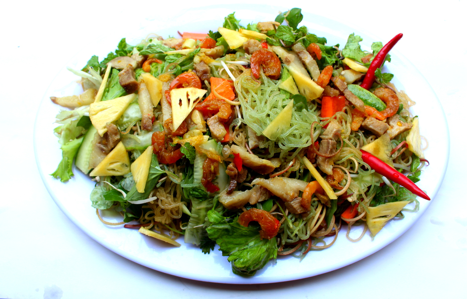 bún sông - Ảnh 1.