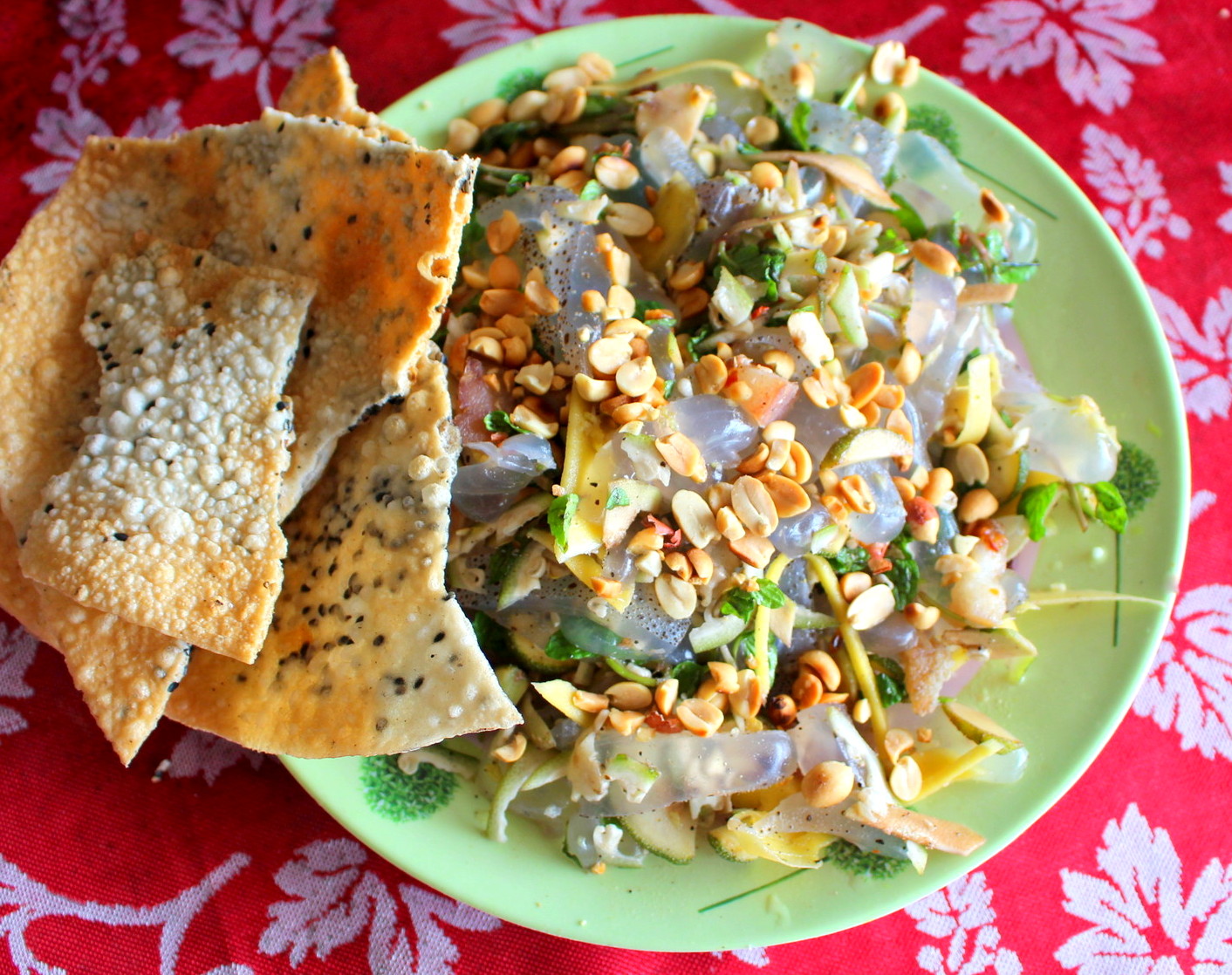 Sứa về chợ quê, gọi hè bằng vị mát lành - Ảnh 7.