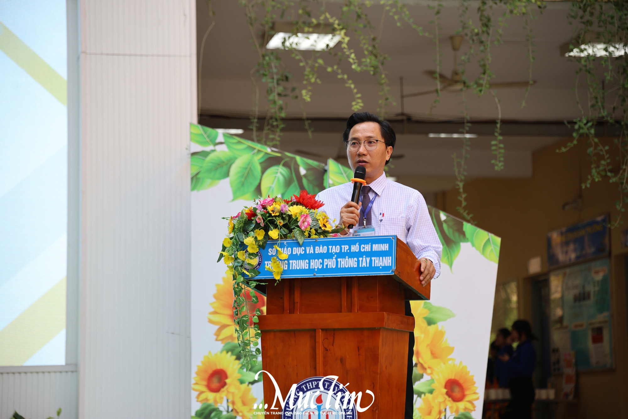 Hơn 400 học sinh lớp 9 trải nghiệm một ngày làm học sinh Trường THPT Tây Thạnh- Ảnh 7.