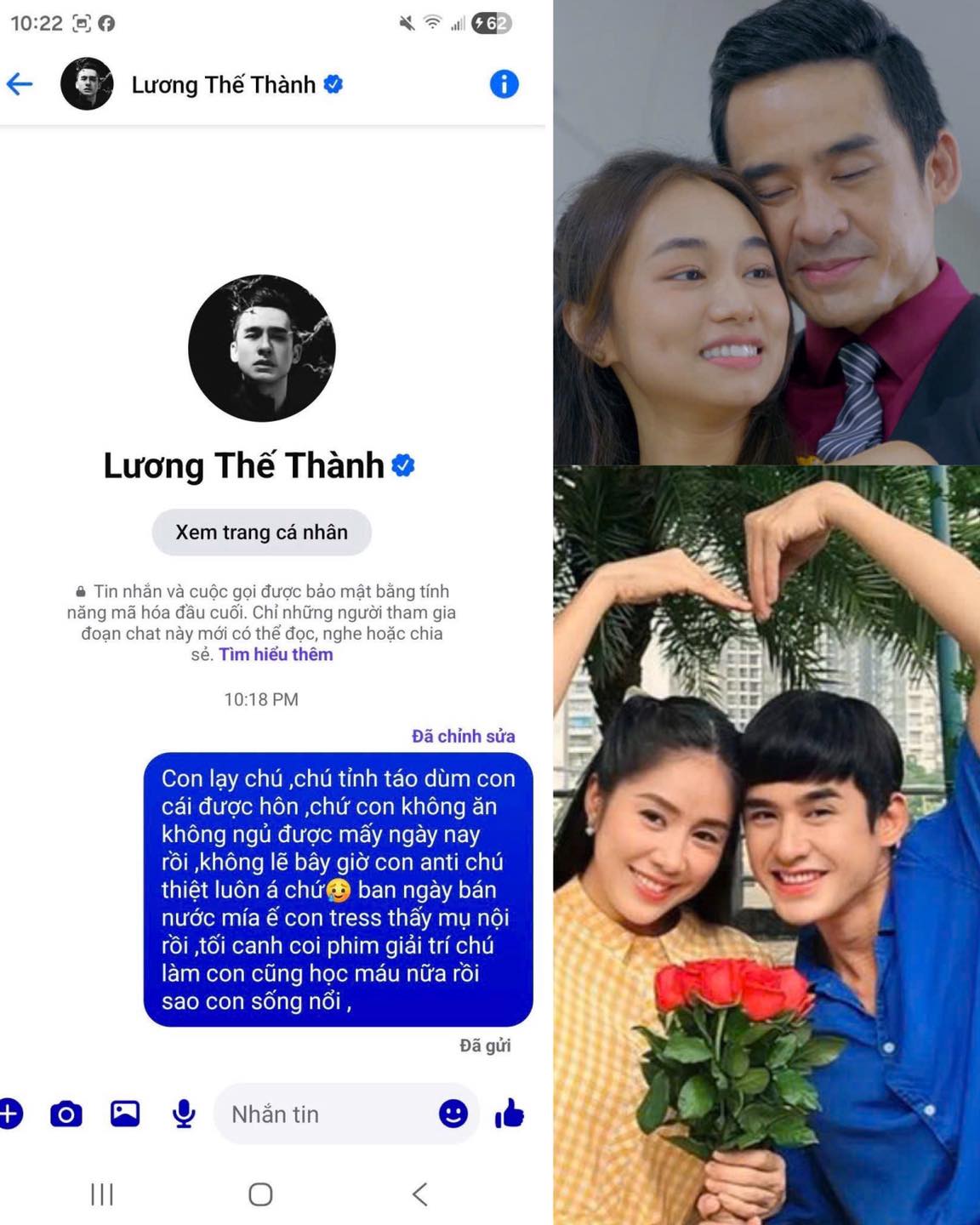 Lương Thế Thành bị ghét vì diễn xuất quá đắc nhân vật phản diện