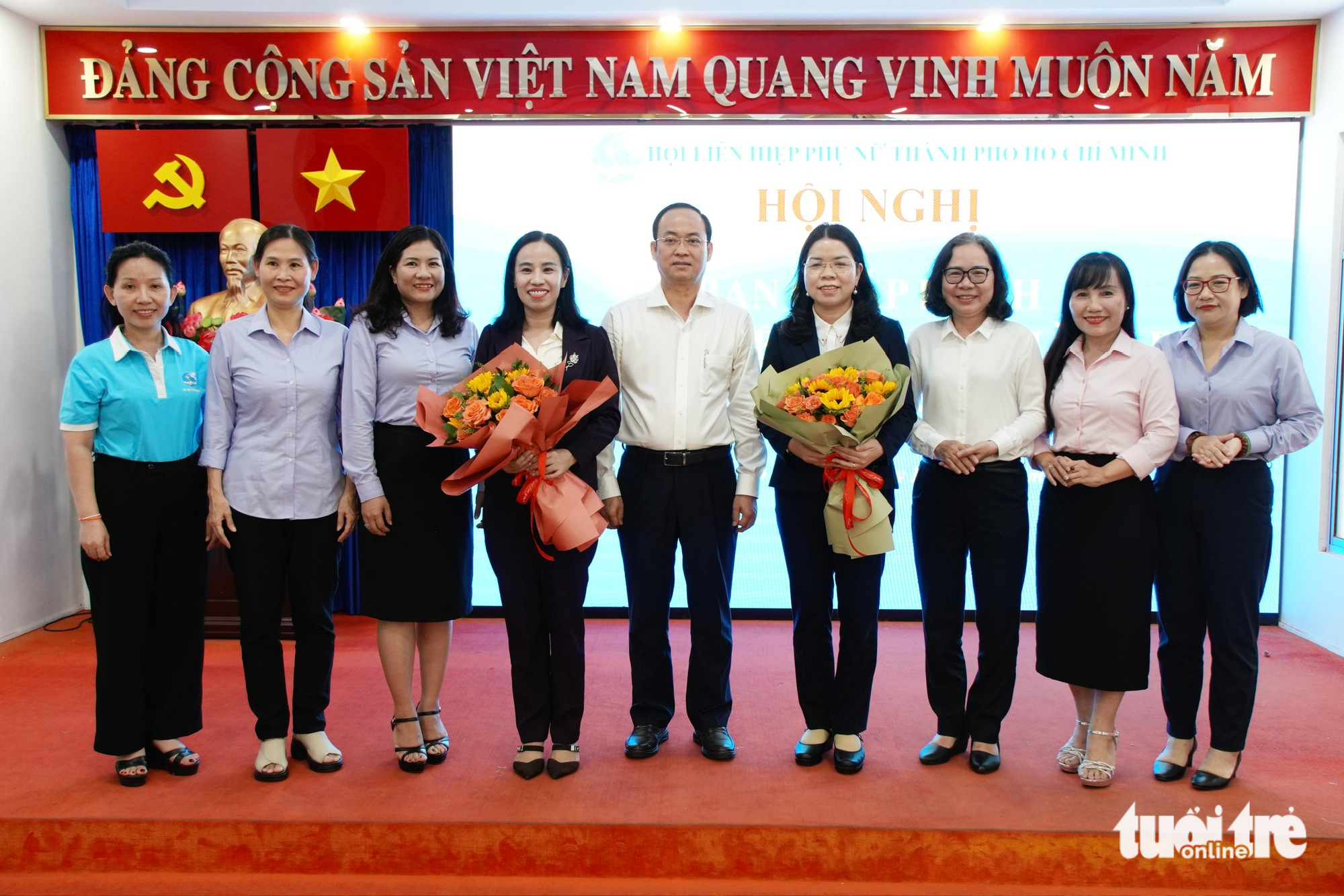 Bà Nguyễn Thị Ngọc Xuân làm Chủ tịch Hội Liên hiệp Phụ nữ TP.HCM - Ảnh 1. Phụ nữ - Ảnh 1.
