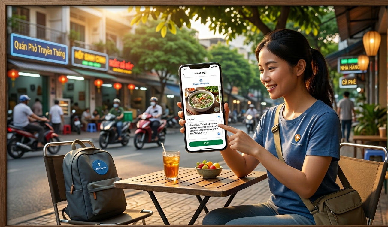 Google Maps tích hợp Gemini, tự động tạo mô tả ảnh cho người dùng - Ảnh 1.