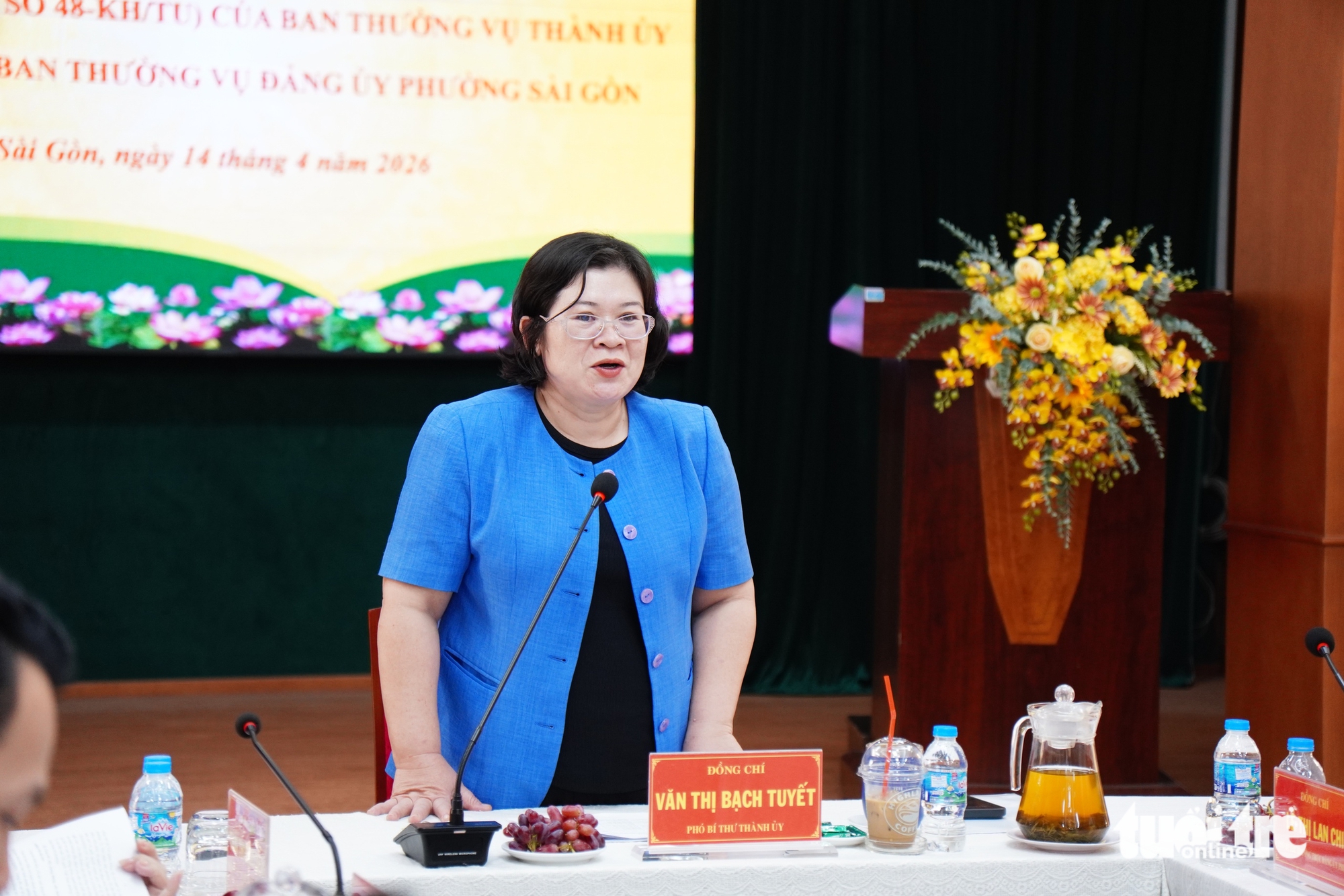 Phó bí thư Thành ủy TP.HCM Văn Thị Bạch Tuyết: Mỗi cán bộ phải đảm nhận được nhiều vị trí việc làm - Ảnh 3.