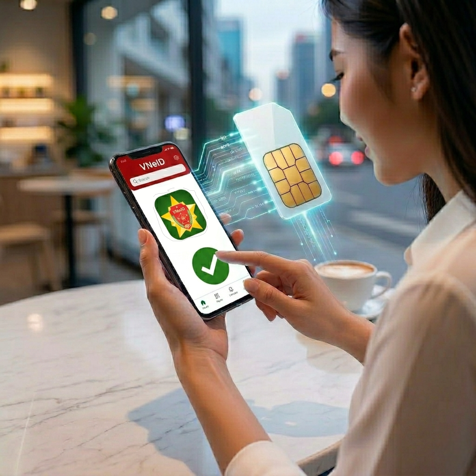 Xác thực SIM qua VNeID: Bước ngoặt dẹp SIM rác, mở đường định danh số - Ảnh 1.