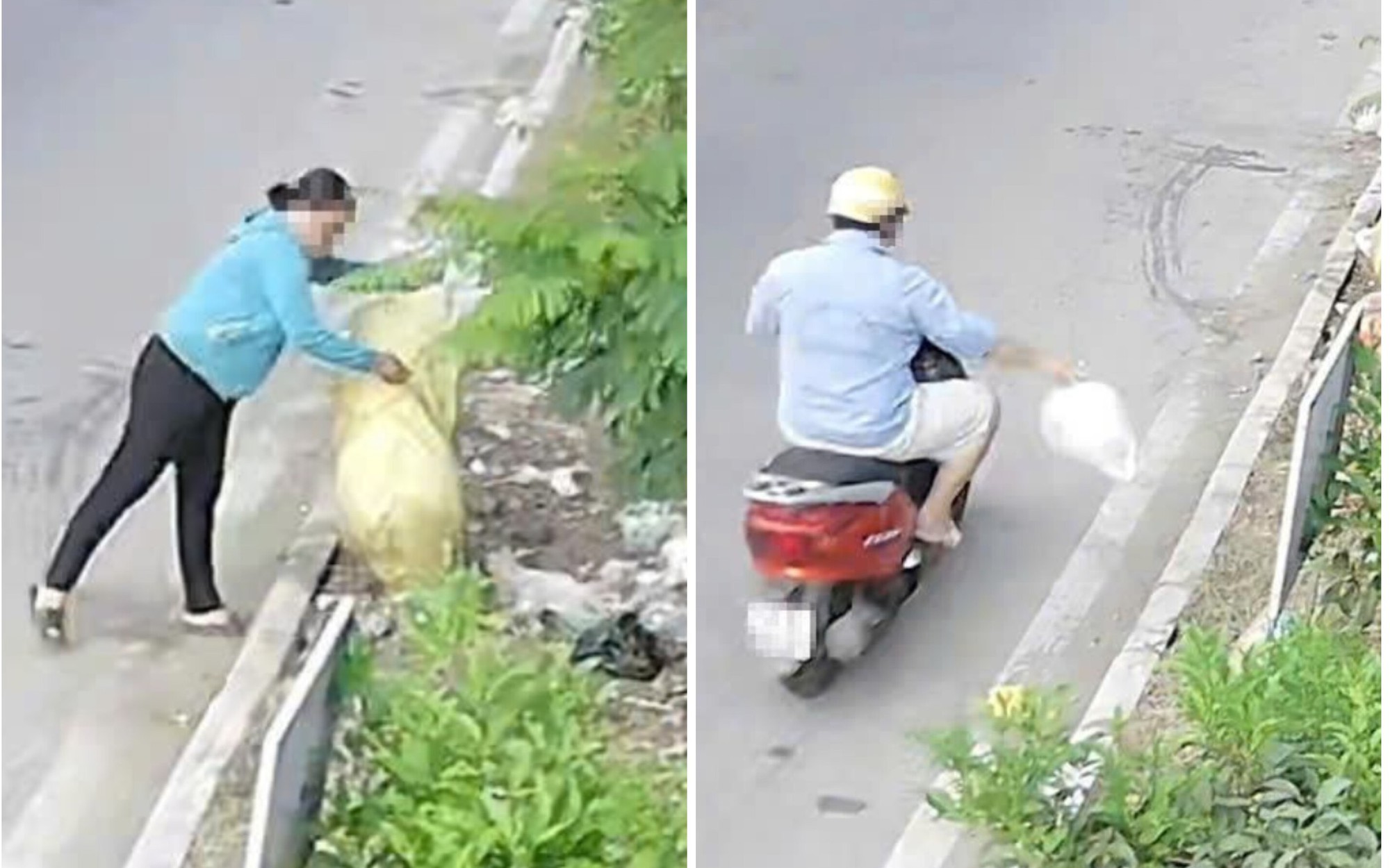 Thể dục... vứt rác - Ảnh 1.