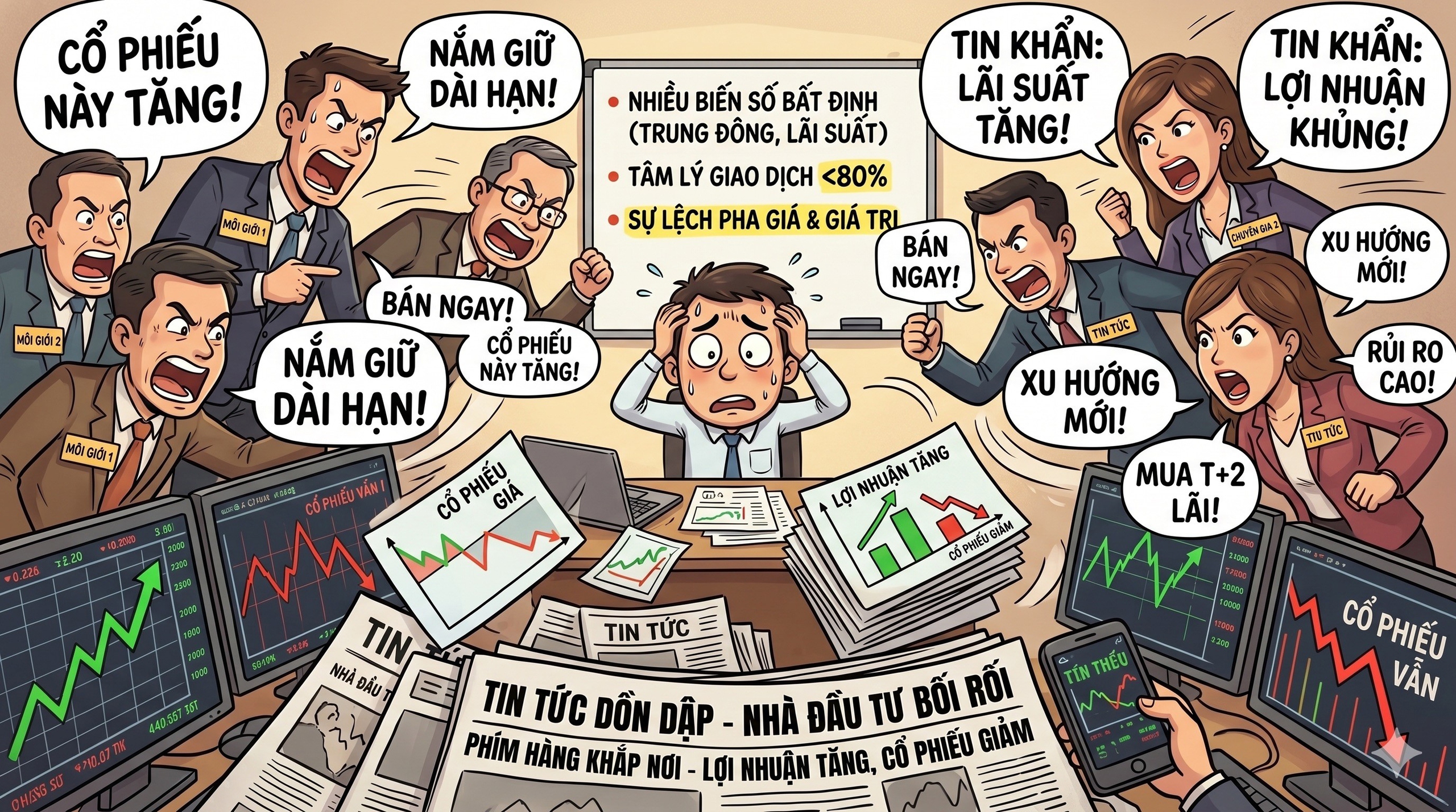 Nghịch lý: doanh nghiệp làm ăn tốt, cổ phiếu vẫn 'cắm đầu' - Ảnh 2.