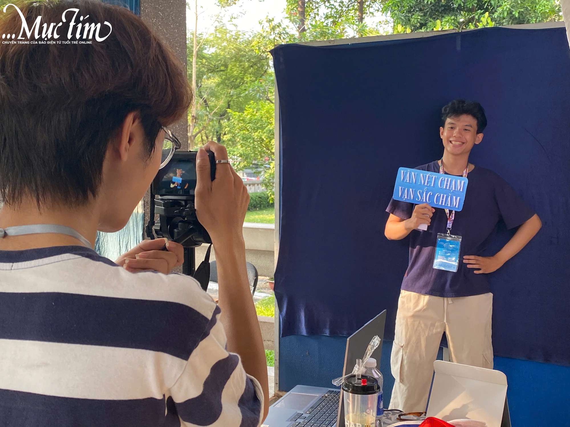 Người trẻ lan toả nghệ thuật nhuộm chàm truyền thống - Ảnh 4.