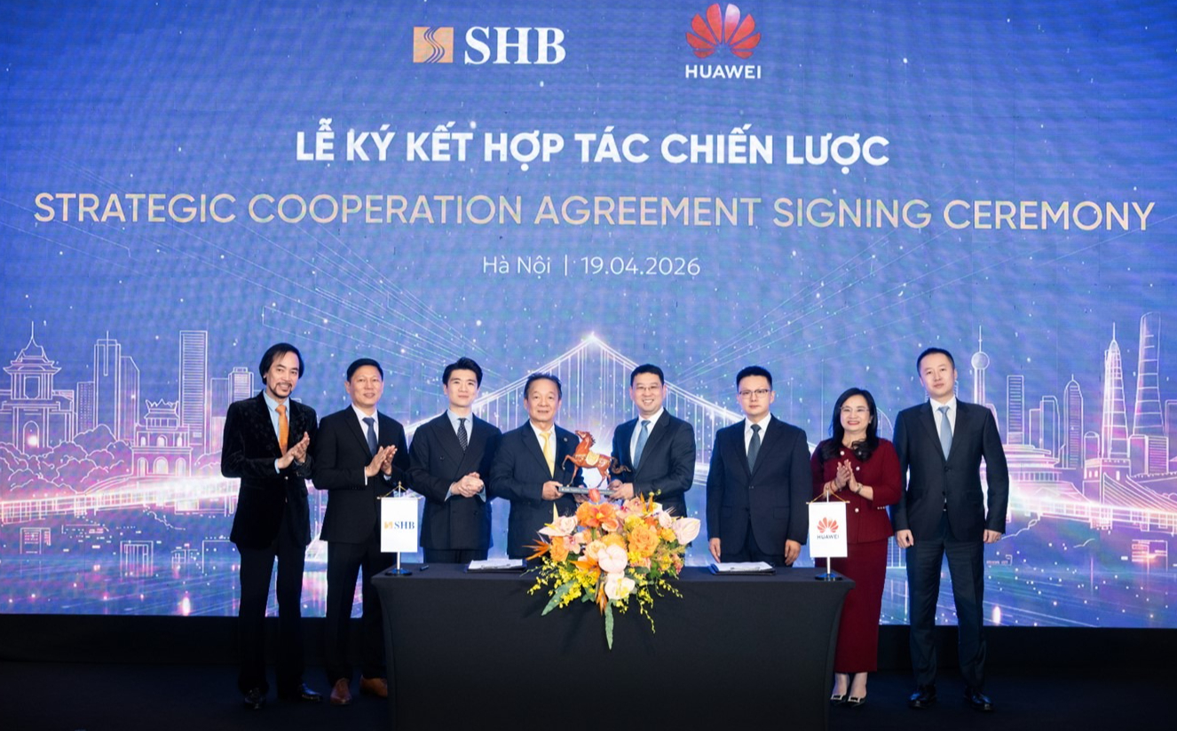 SHB hợp tác chiến lược với Huawei, tăng tốc chuyển đổi số toàn diện - Ảnh 1.