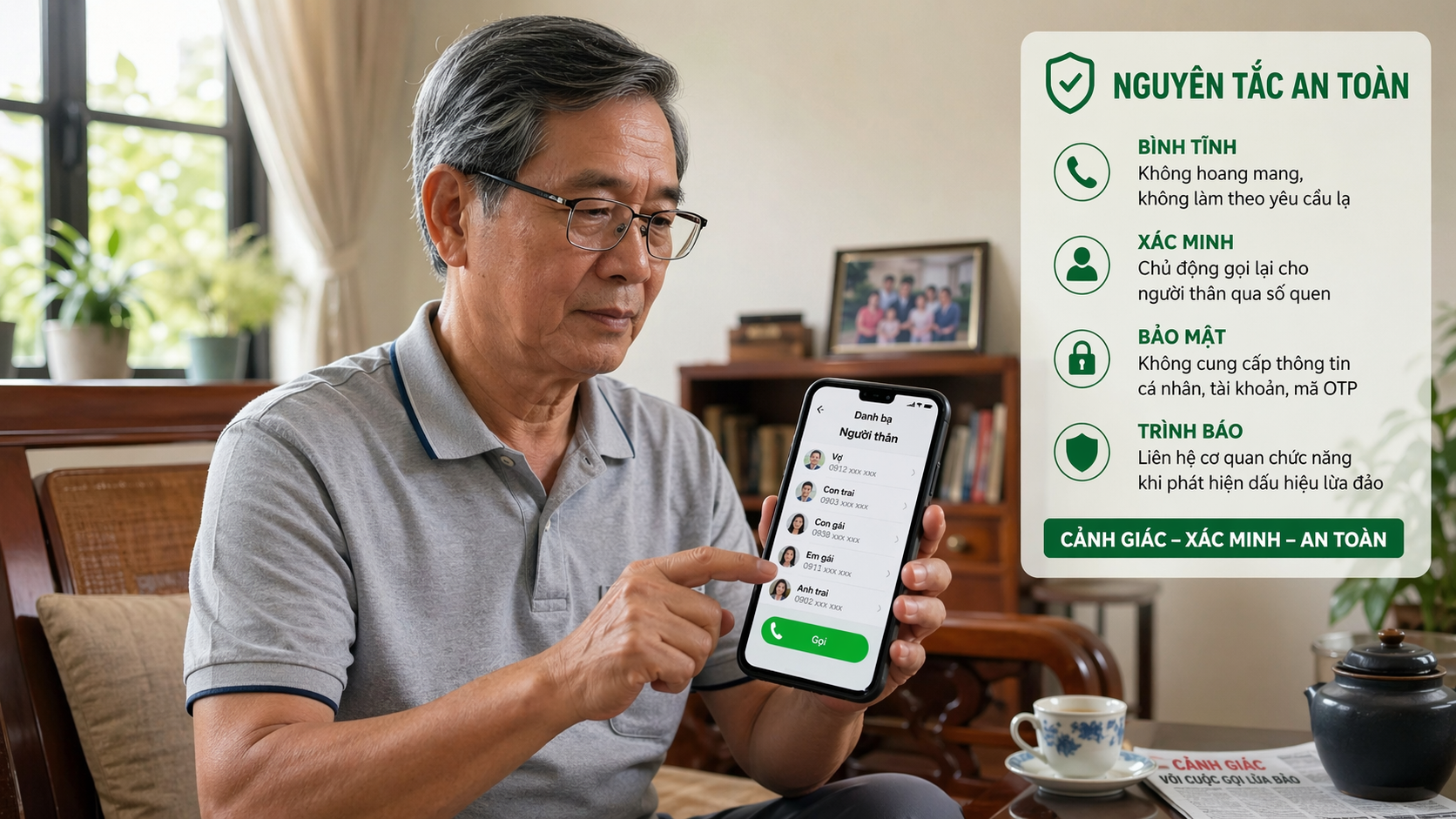 Cảnh báo chiêu giả mạo số điện thoại người thân để lừa đảo - Ảnh 3.