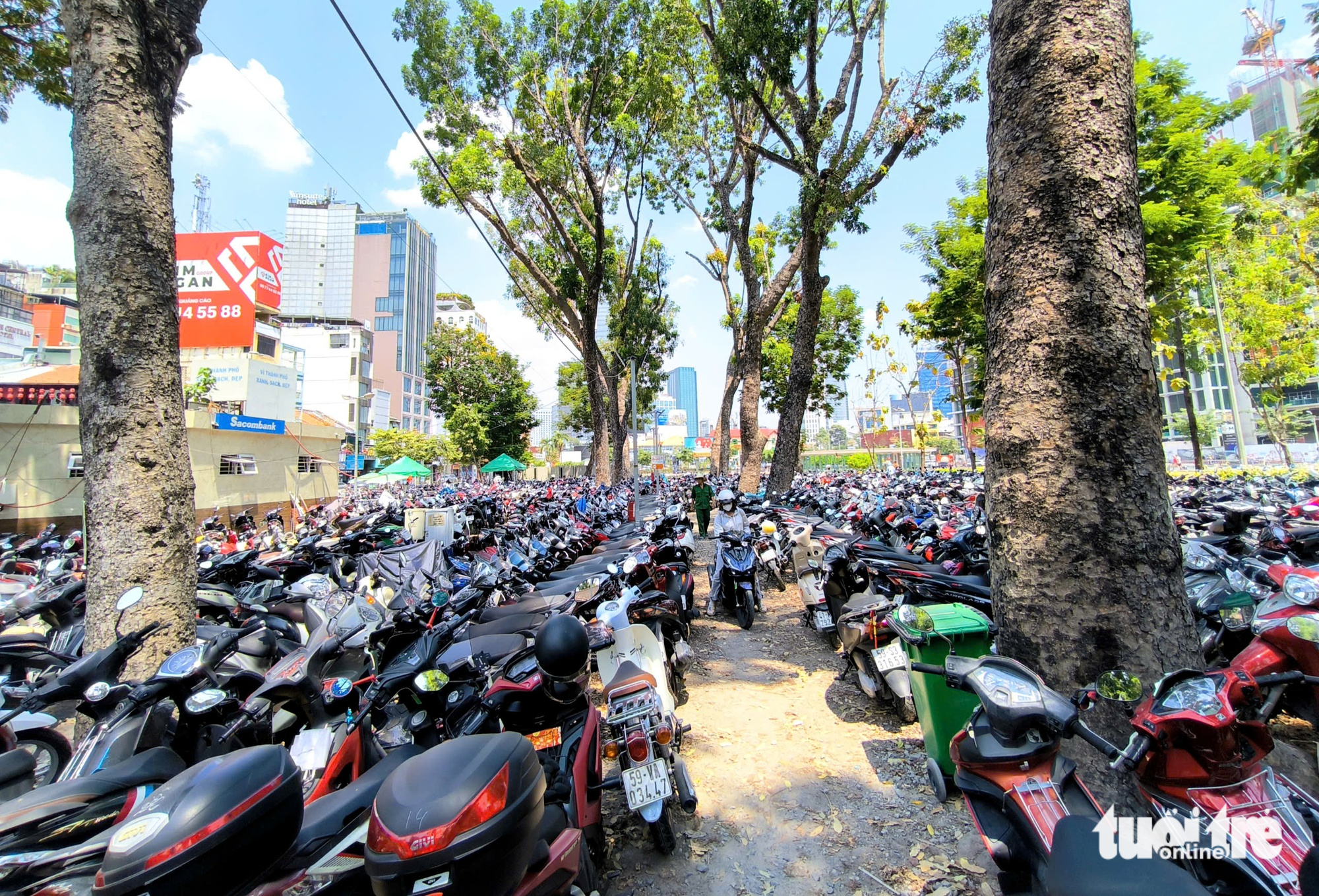 TP.HCM nghiên cứu bãi đỗ xe ngầm, nổi tại công viên 23-9, Chợ Lớn, Tân Phú - Ảnh 1.