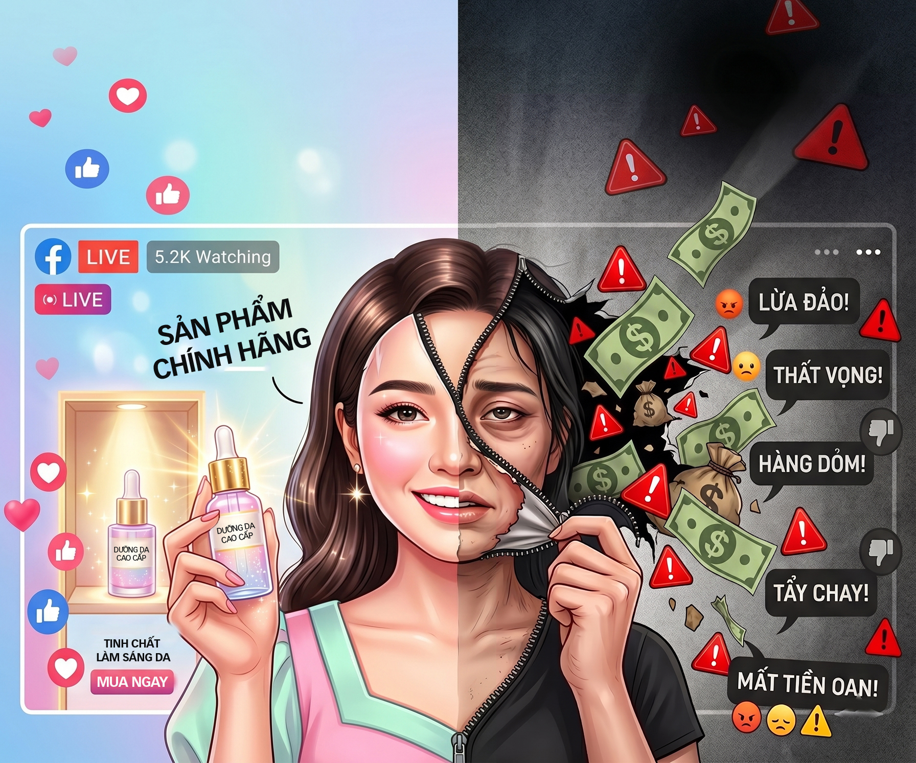 quảng cáo gian dối - Ảnh 1.