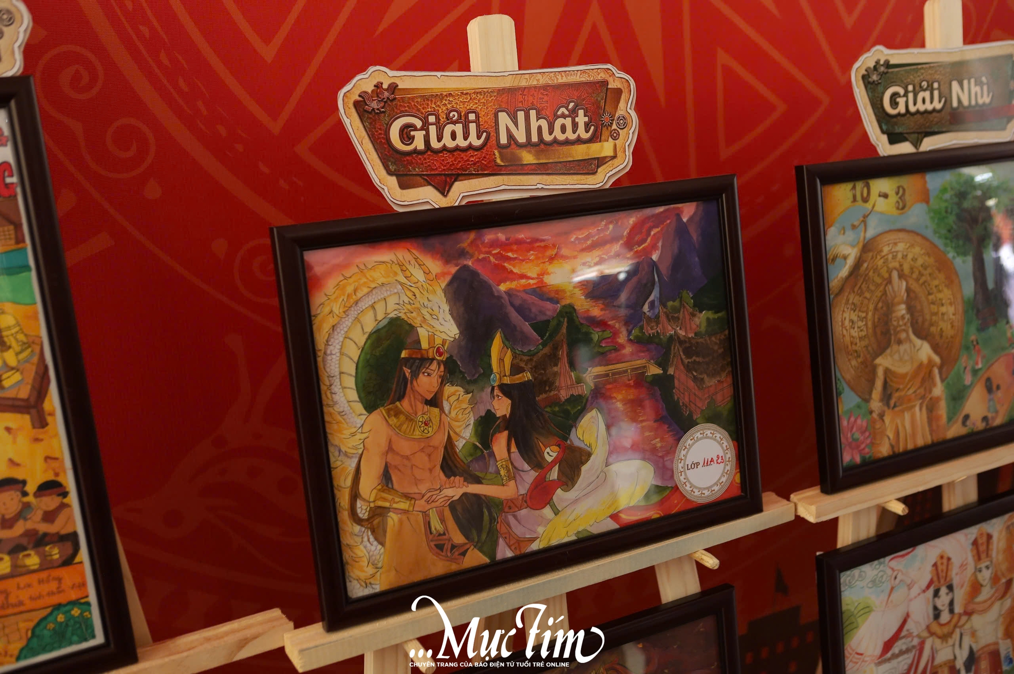 Học sinh Trường THPT Hùng Vương xem thầy cô kể chuyện cội nguồn trên sân khấu - Ảnh 5.