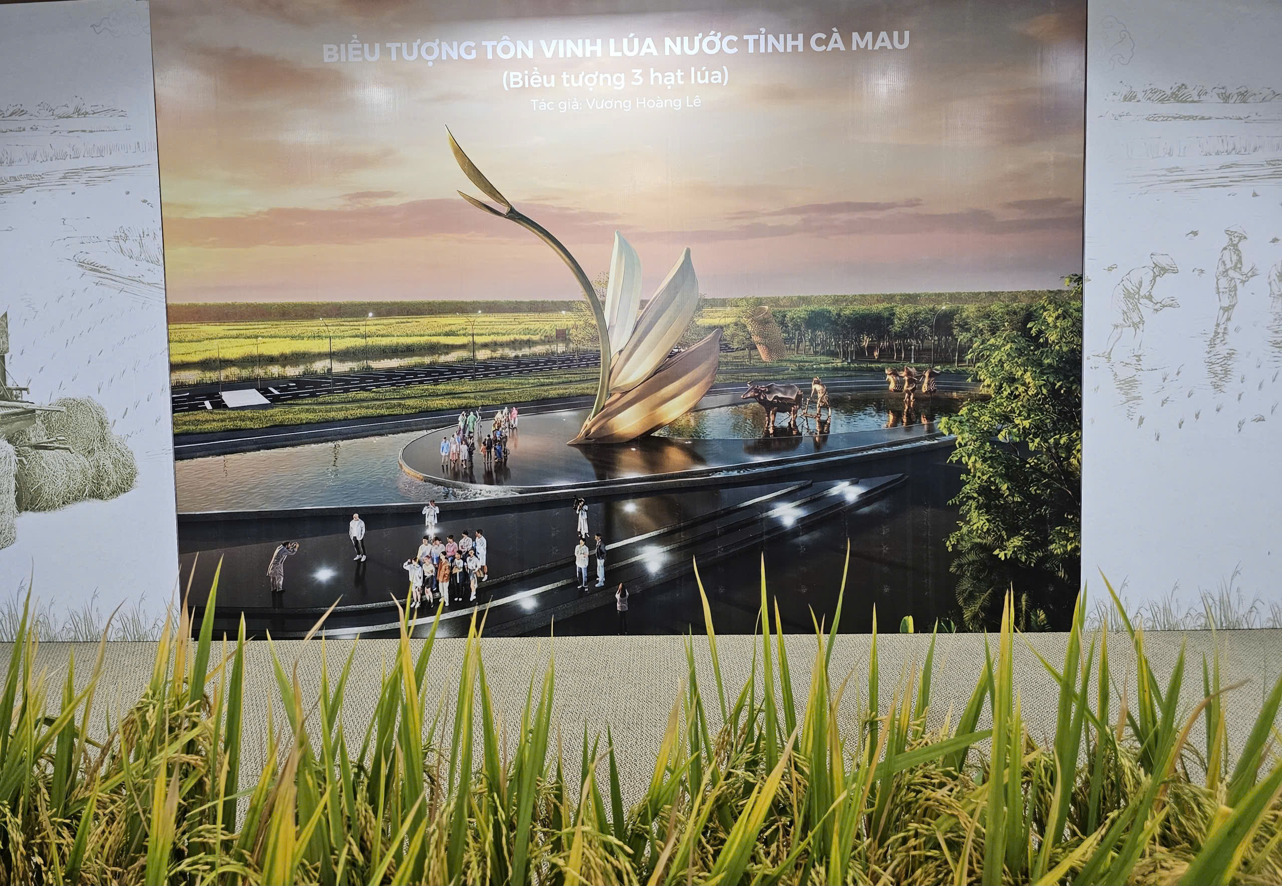 Ngắm công cụ lúa nước tại Bảo tàng Lúa nước Cà Mau vừa thành lập - Ảnh 4.