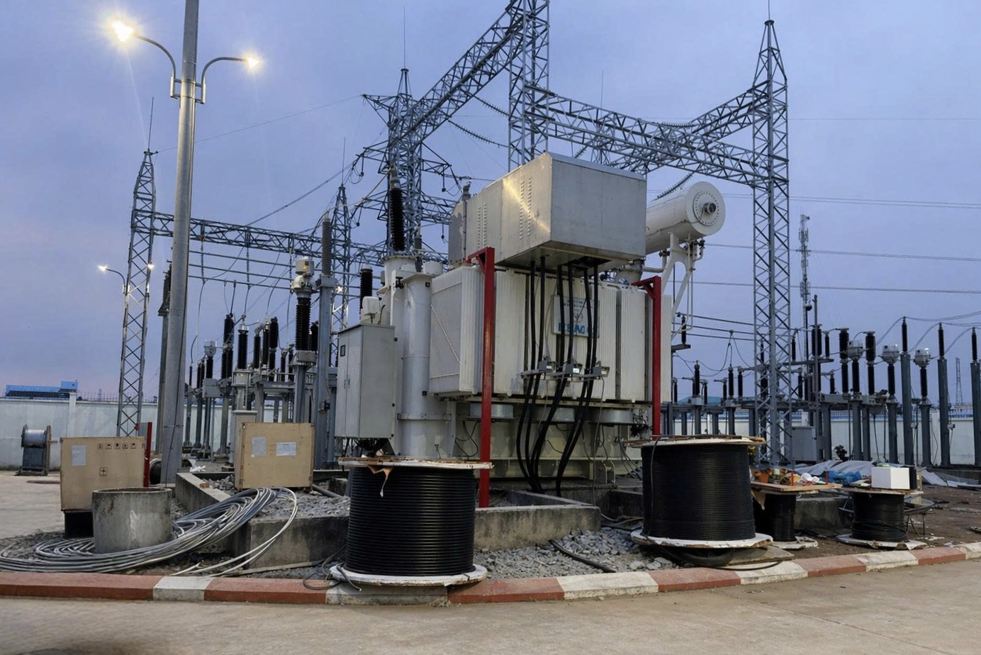 Đóng điện nhiều công trình 110kV trước Lễ - Ảnh 5.