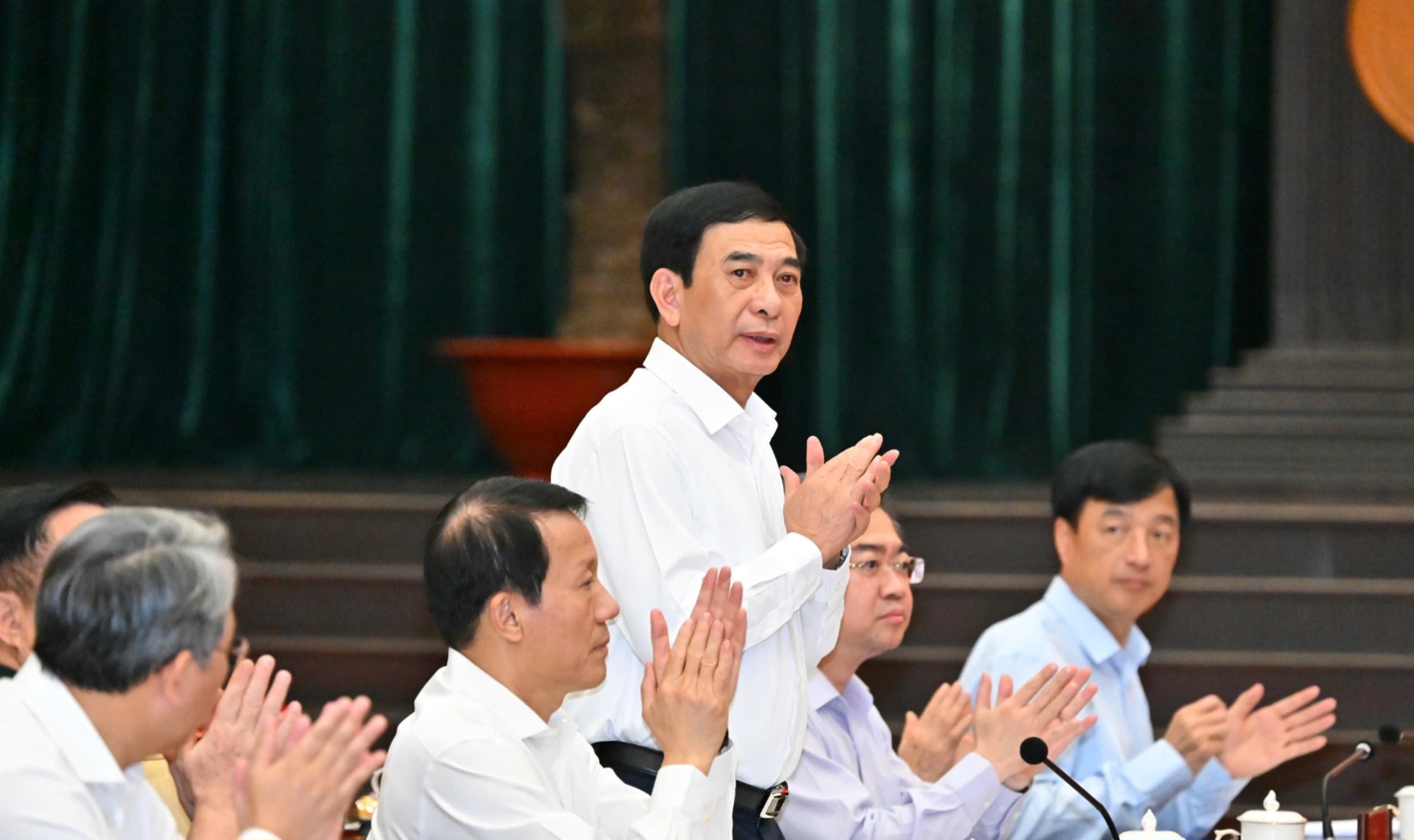 Tổng Bí thư, Chủ tịch nước Tô Lâm thăm và làm việc với TP.HCM - Ảnh 4.