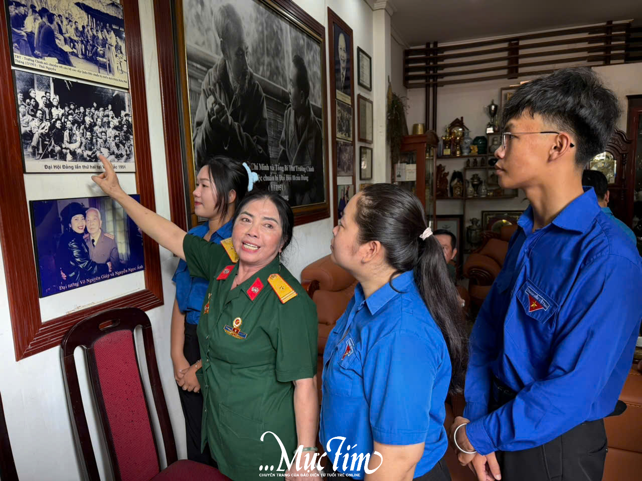 Tuổi trẻ phường Bình Đông cùng dâng hương nhà thờ cố Tổng Bí thư Trường Chinh nhân dịp 30-4 - Ảnh 6.