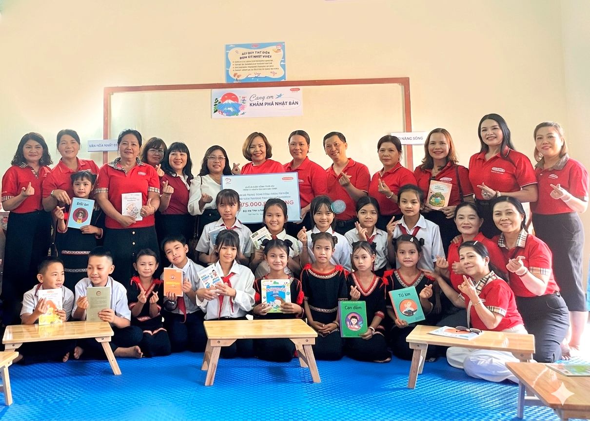 Dai-ichi Life Việt Nam khởi động dự án 'Thư viện Hạnh phúc' tại tỉnh Gia Lai - Ảnh 2.