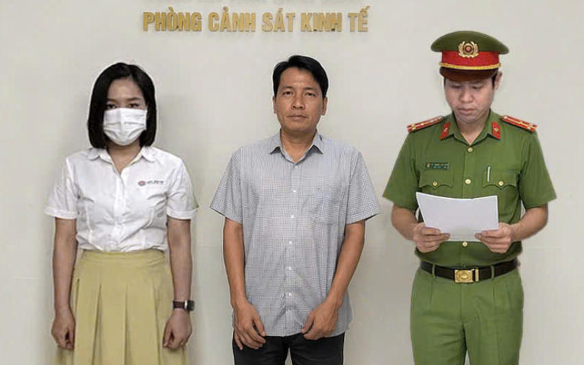 Bắt giám đốc doanh nghiệp trốn thuế, buôn bán hàng giả - Ảnh 2.