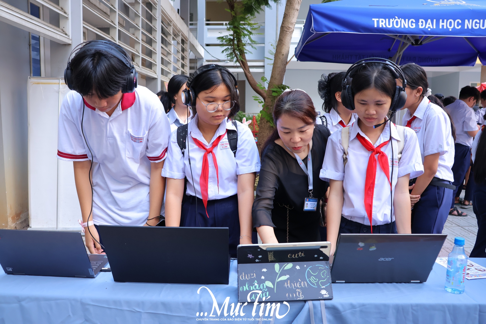 800 teen lớp 9 'lên tàu', làm học sinh Trường THPT Võ Văn Kiệt- Ảnh 18.
