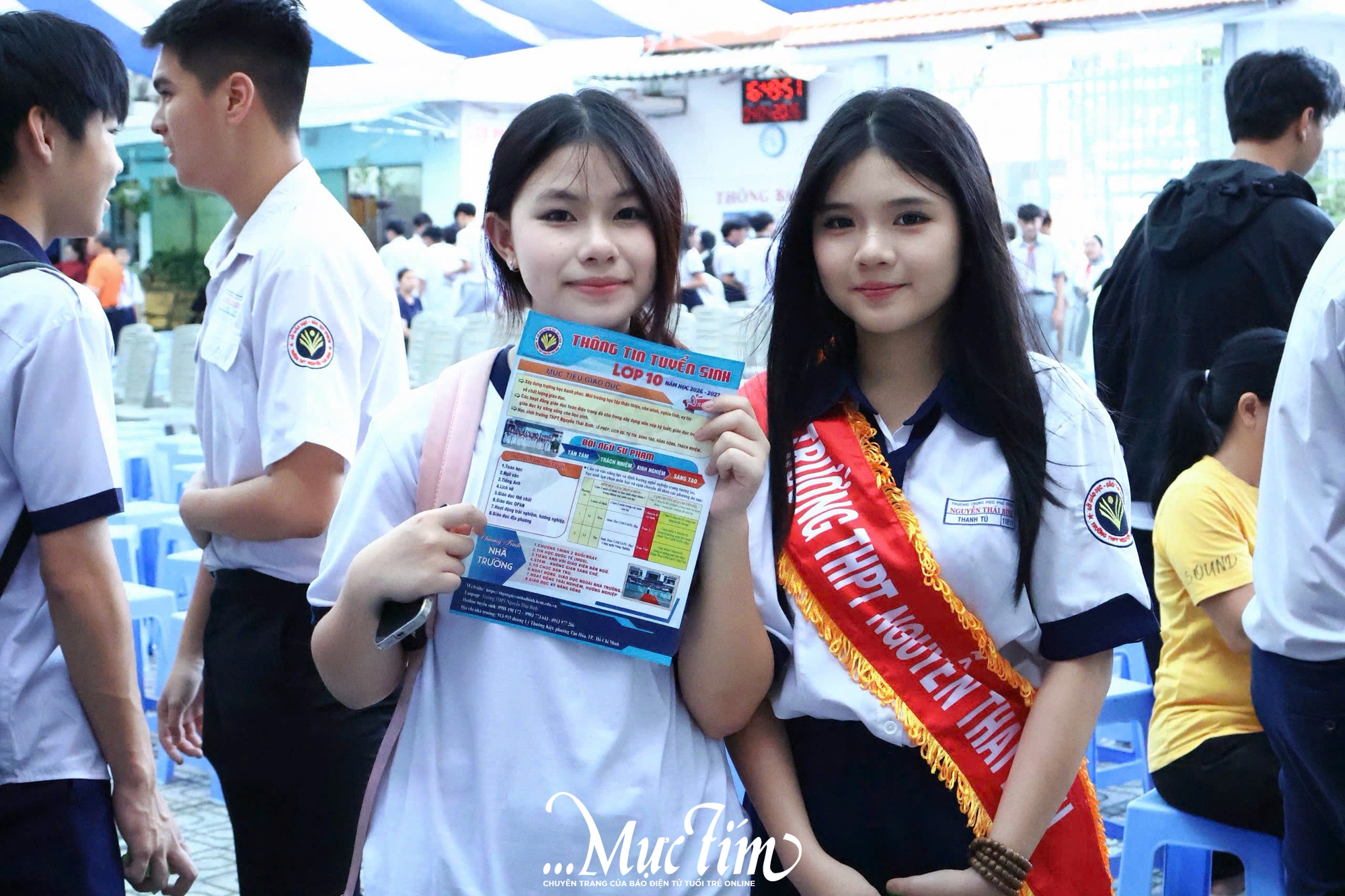 Hơn 500 teen trải nghiệm một ngày làm học sinh Trường THPT Nguyễn Thái Bình- Ảnh 2.