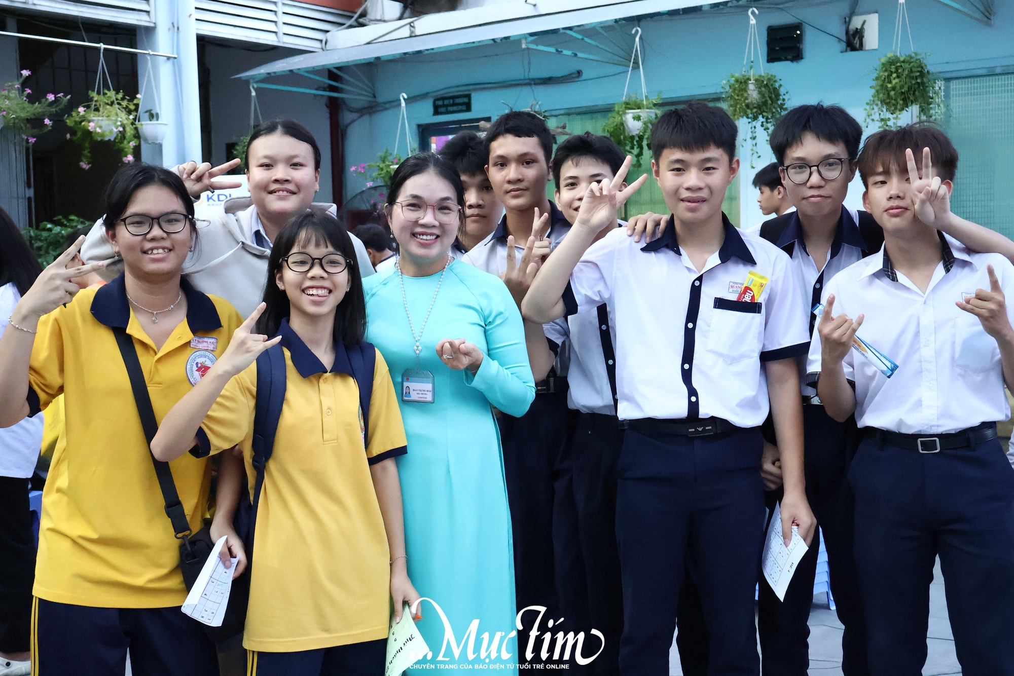 Hơn 500 teen trải nghiệm một ngày làm học sinh Trường THPT Nguyễn Thái Bình- Ảnh 18.