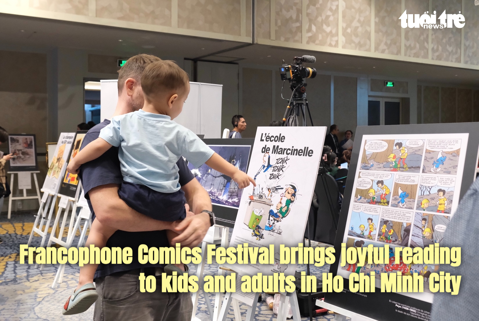 Francophone Comics Festival brings joyful reading to kids, adults in Ho Chi Minh City