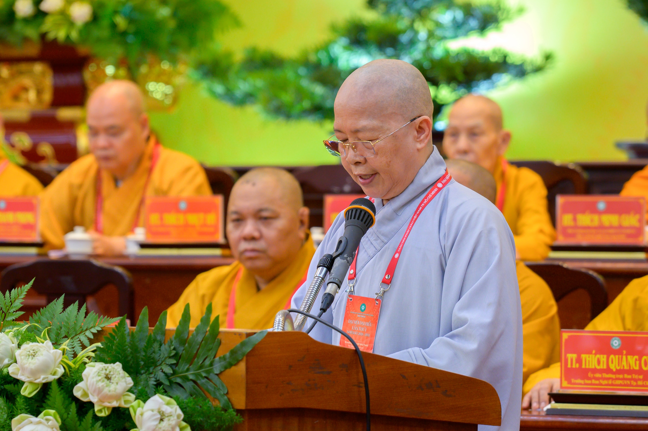 Đại hội Phật giáo TP.HCM suy cử 105 thành viên Ban Trị sự nhiệm kỳ mới - Ảnh 6.