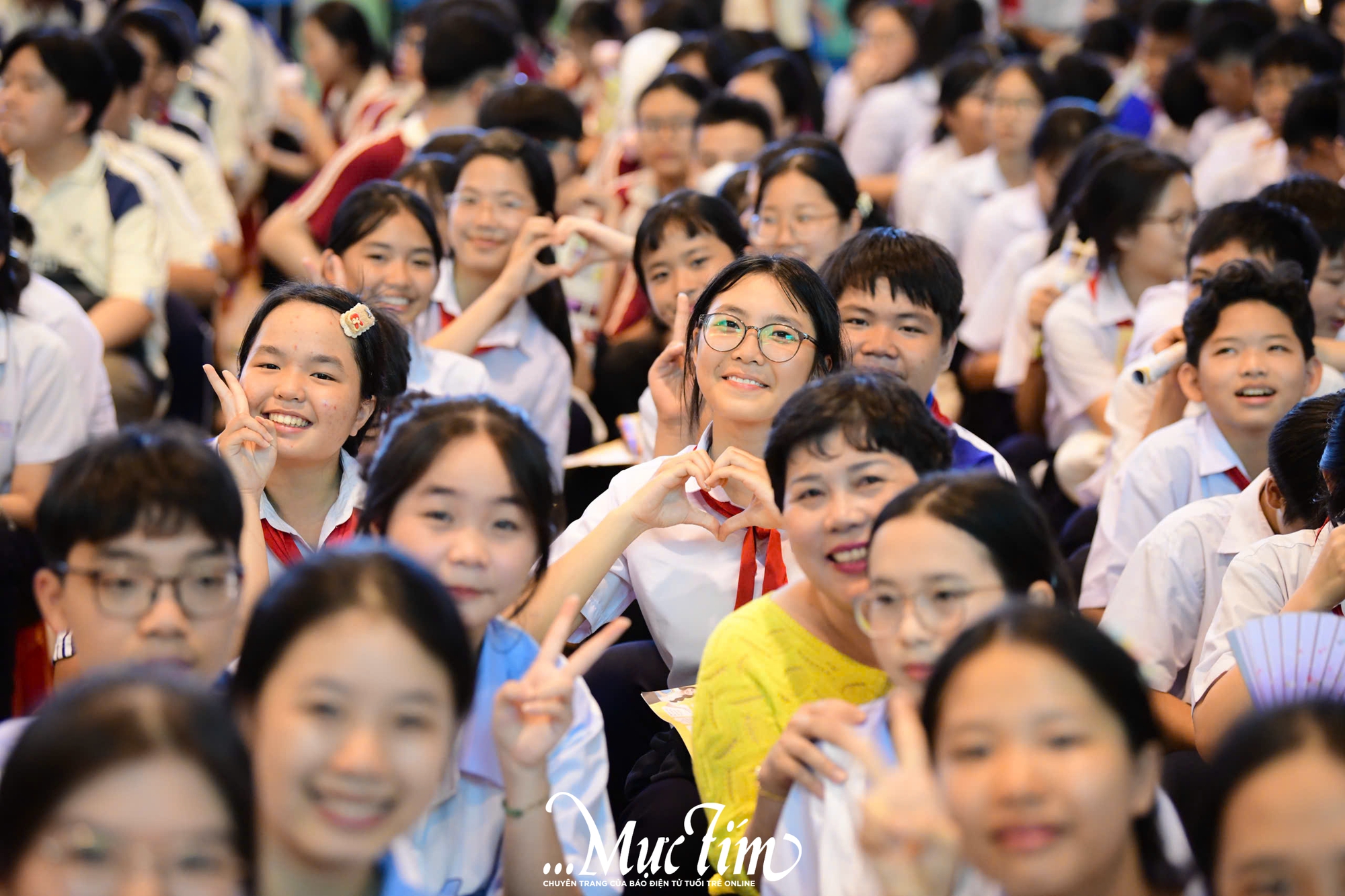 Ngày hội Tự tin vào lớp 10 tại Trường THPT chuyên Lê Quý Đôn: gỡ rối nhiều thắc mắc cho học sinh - Ảnh 4.