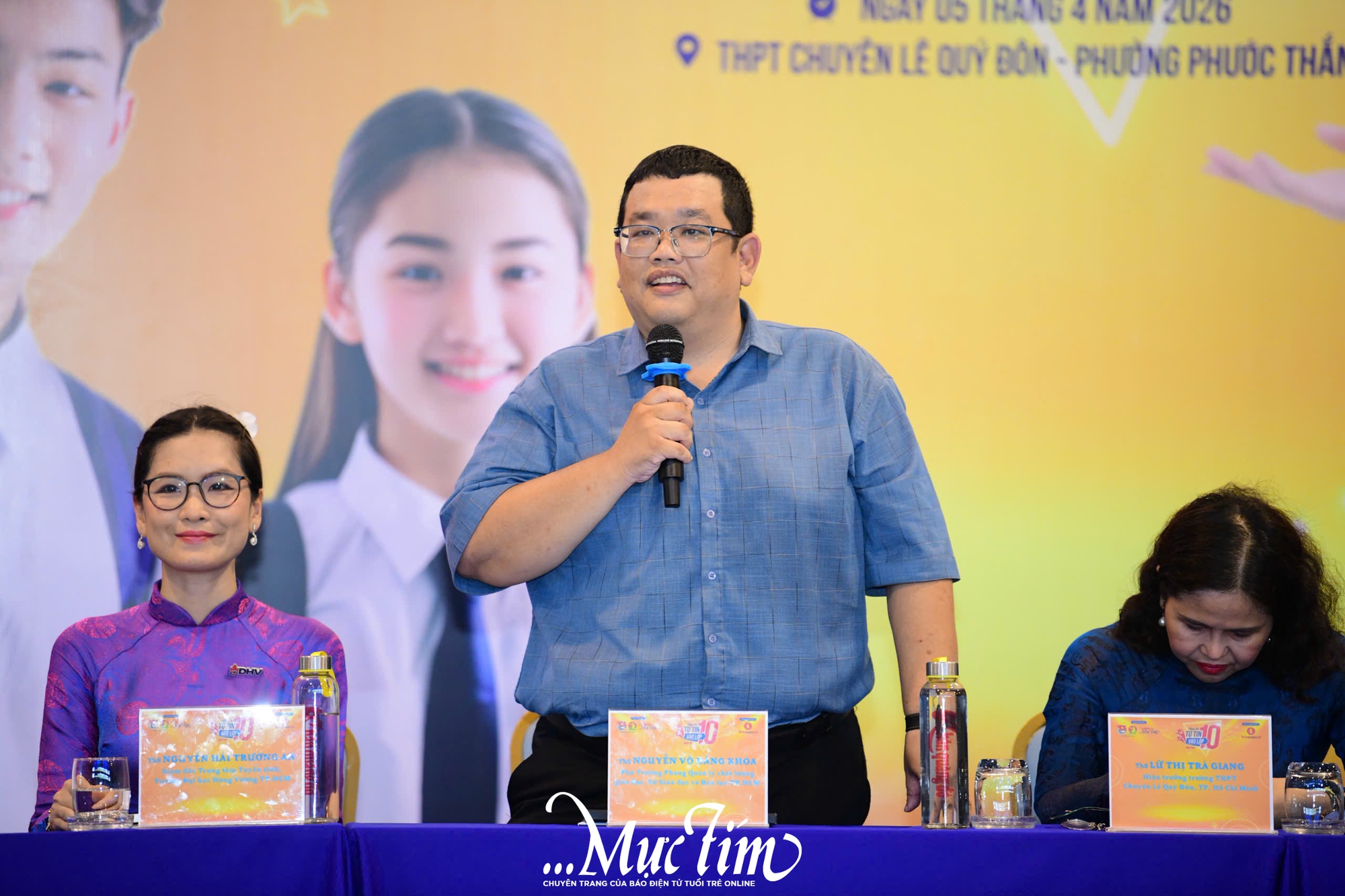 Ngày hội Tự tin vào lớp 10 tại Trường THPT chuyên Lê Quý Đôn: gỡ rối nhiều thắc mắc cho học sinh - Ảnh 6.