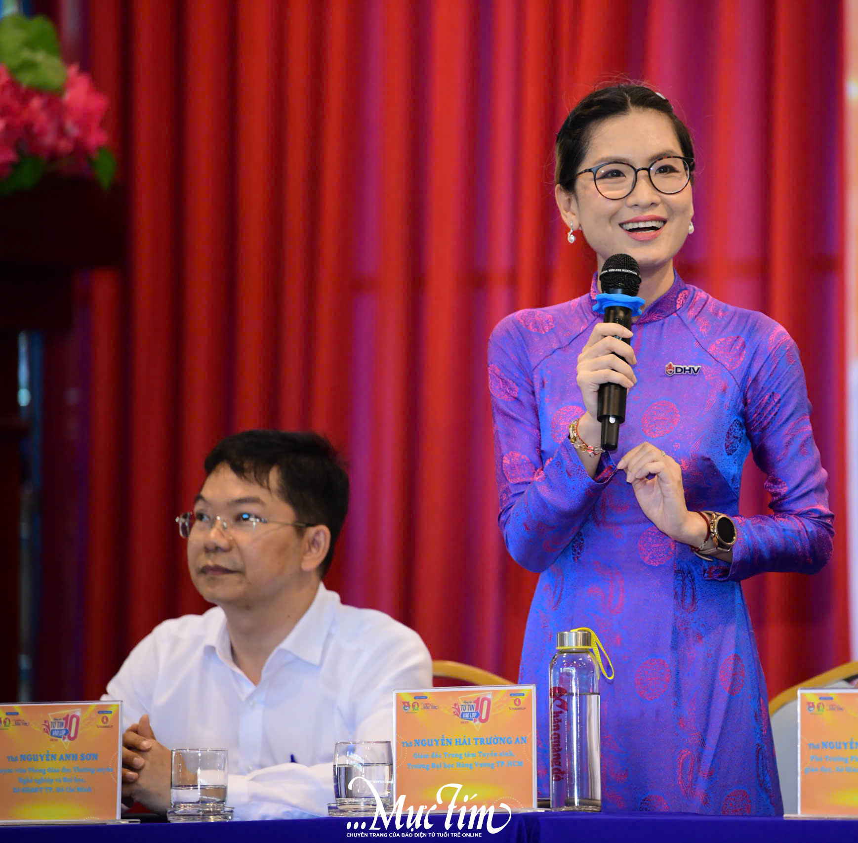 Ngày hội Tự tin vào lớp 10 tại Trường THPT chuyên Lê Quý Đôn: gỡ rối nhiều thắc mắc cho học sinh - Ảnh 10.