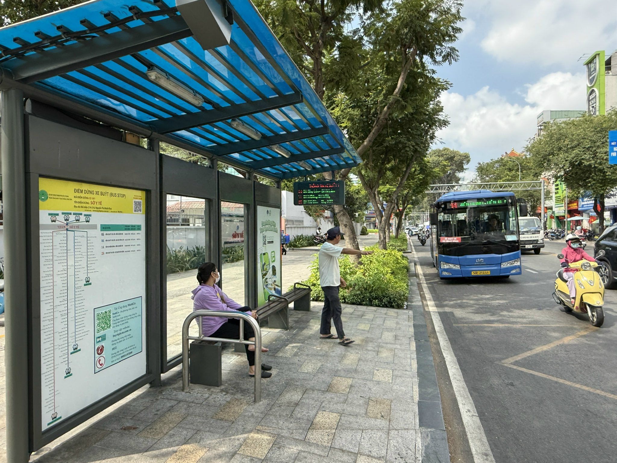 miễn phí xe buýt - Ảnh 1.