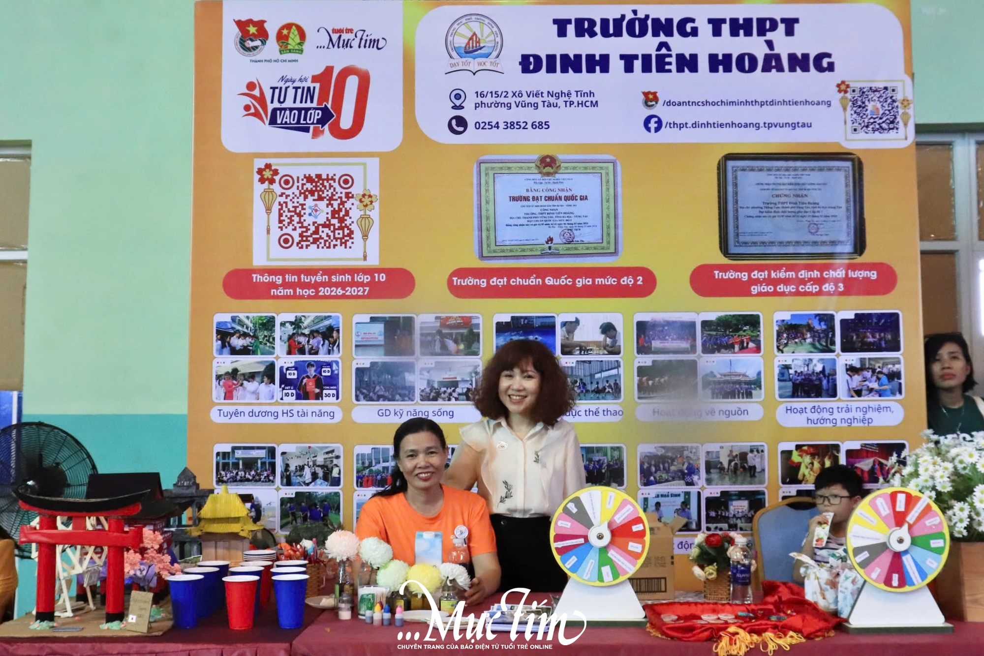 Trải nghiệm không gian khoa học đầy màu sắc tại Ngày hội Tự tin vào lớp 10 - Ảnh 12.