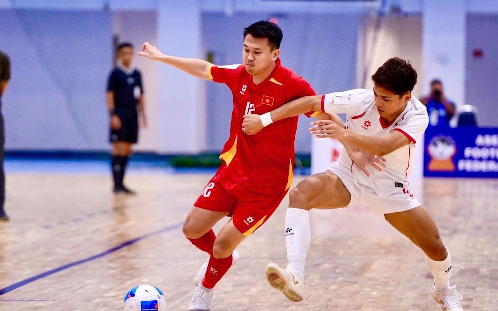 Tuyển futsal Việt Nam vào bán kết giải Đông Nam Á- Ảnh 2.