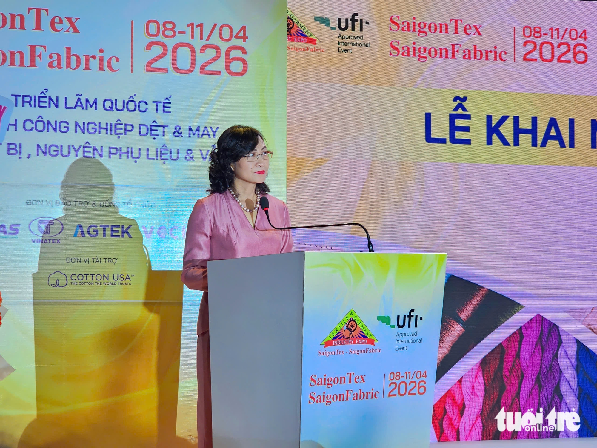 Loạt thương hiệu dệt may quốc tế đổ bộ TP.HCM, phô diễn công nghệ sản xuất mới nhất - Ảnh 1.