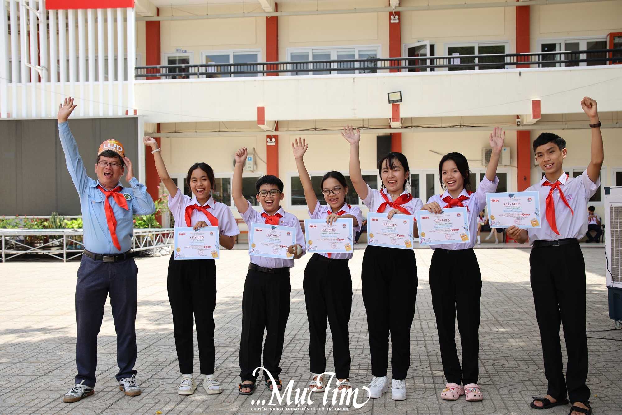 Thi Giải Lê Quý Đôn, hơn 650 học sinh bất ngờ được "trò chuyện" với chính mình trong tương lai- Ảnh 6.