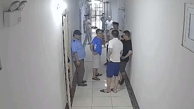 Hanoi apartment resident allegedly assaults owners’ committee member over dog muzzle dispute - Ảnh 1.