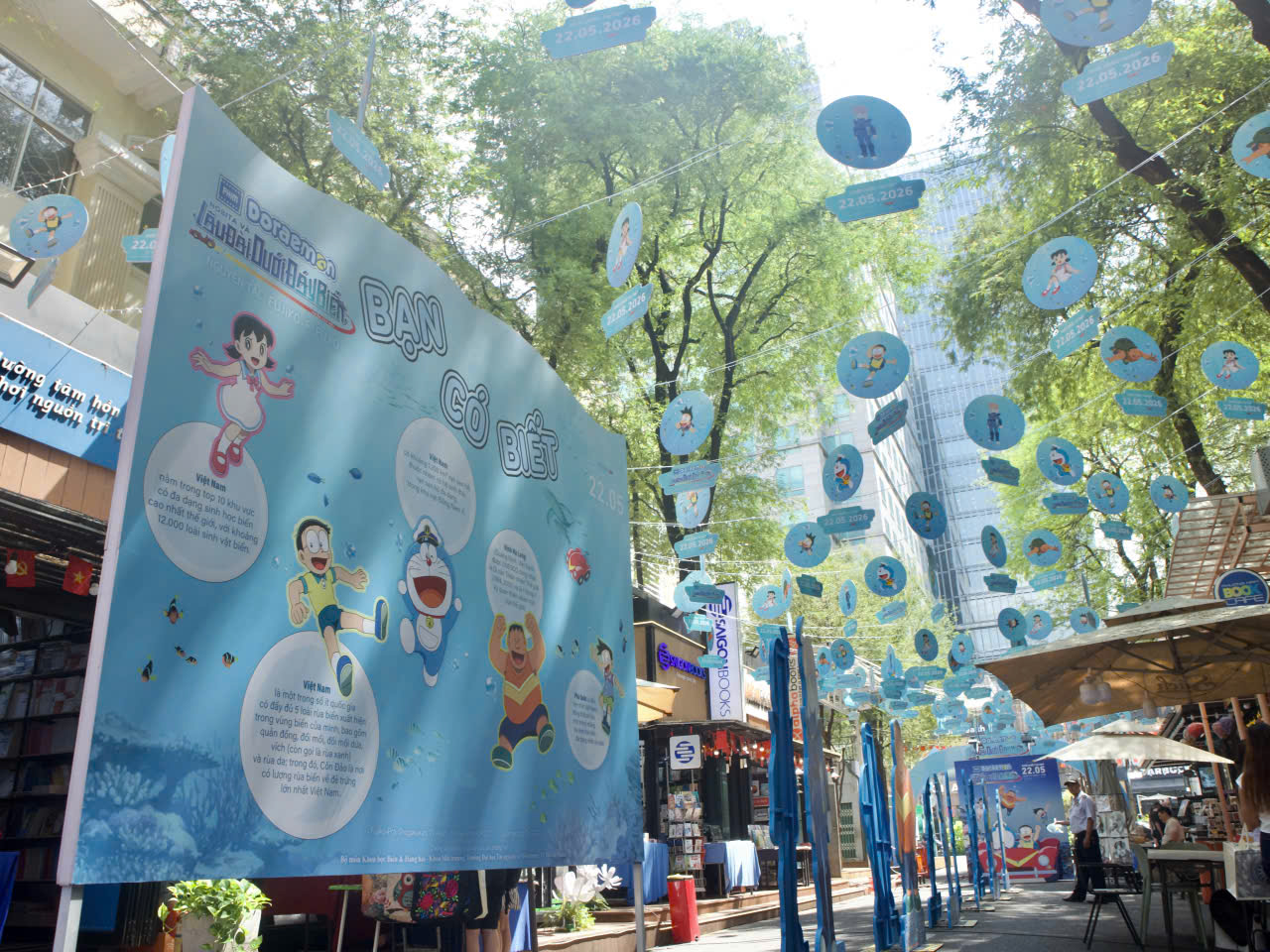 Một tháng check-in đã đời cùng Doraemon movie 45 tại Đường sách TP.HCM - Ảnh 3.