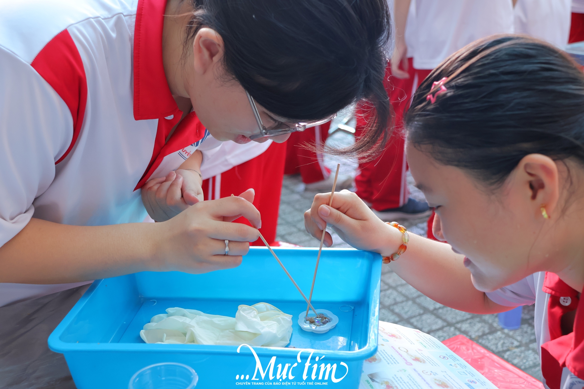 Học mà chơi, chơi mà học tại Sân chơi STEM liên môn Trường THPT Nguyễn Hữu Thọ - Ảnh 7.