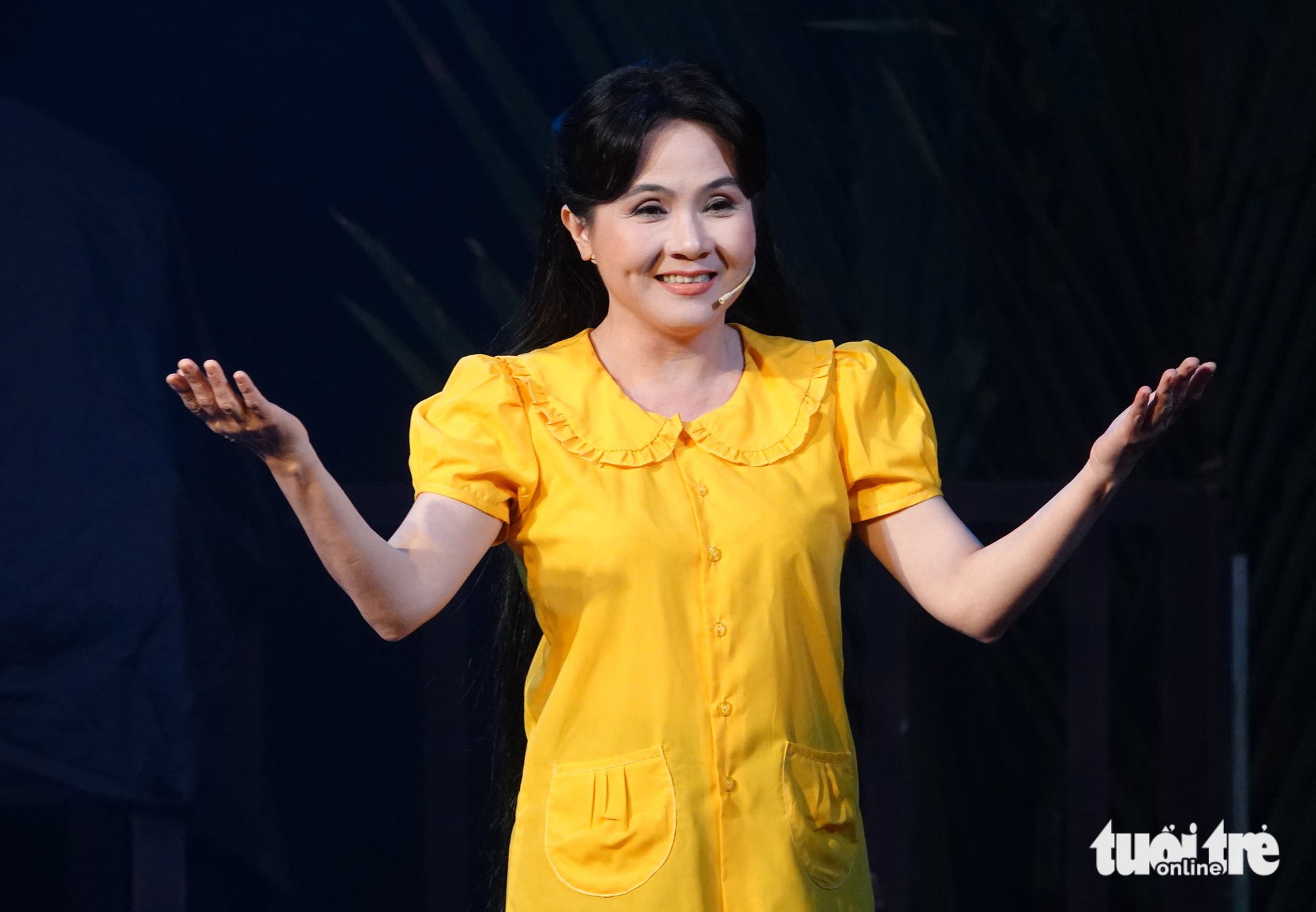 Thanh Ngân và hai cô đào hát - Ảnh 1. Thanh Ngân - Ảnh 1.