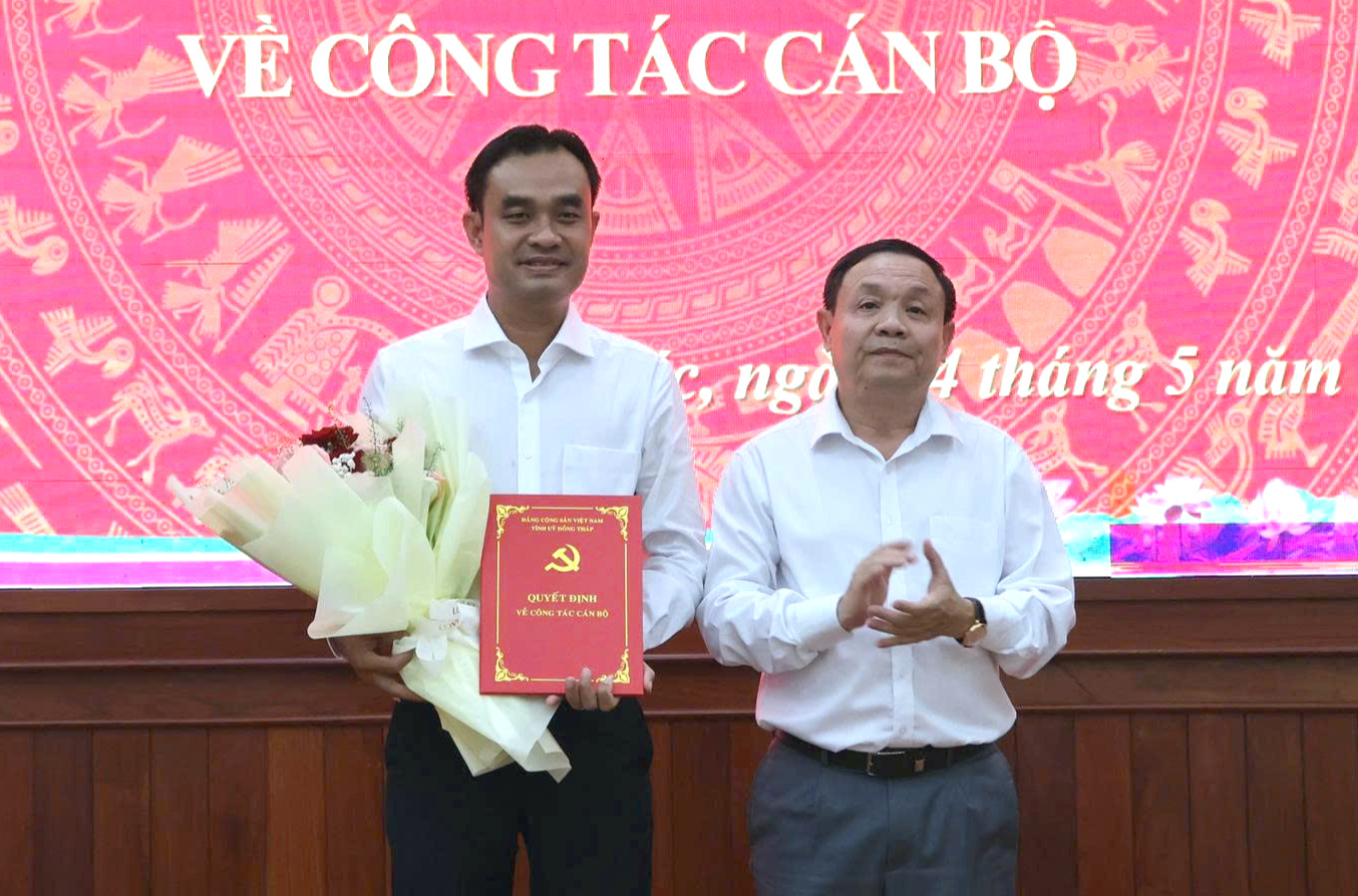 Giám đốc Sở Nội vụ Đồng Tháp làm Bí thư phường Sa Đéc - Ảnh 1.