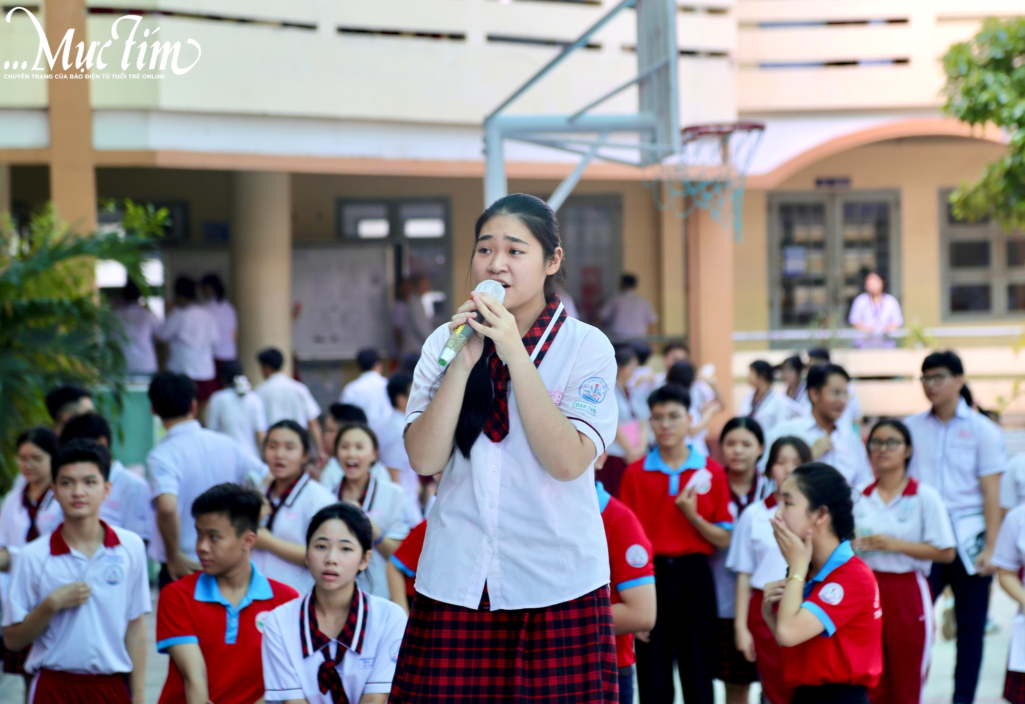 Giờ ra chơi ngập tràn âm nhạc của Trường THPT Vĩnh Lộc B- Ảnh 7.