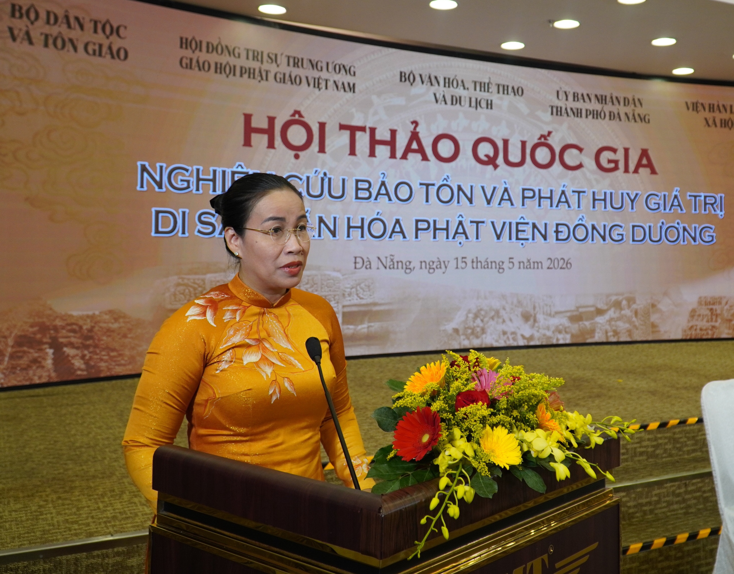 Đưa Phật viện Đồng Dương vào 'hành lang di sản Champa' - Ảnh 3.