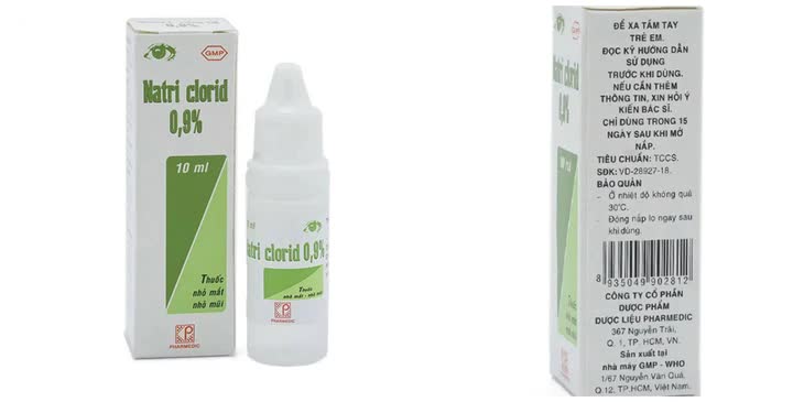 Pharmedic nói gì khi lô thuốc nhỏ mắt Natri clorid 0,9% bị thu hồi toàn quốc? - Ảnh 1.