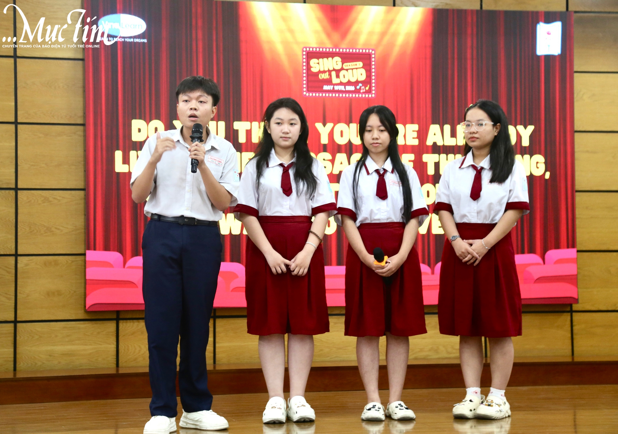 Teen THPT Trường Chinh so tài hát tiếng Anh tại Sing Out Loud- Ảnh 2.