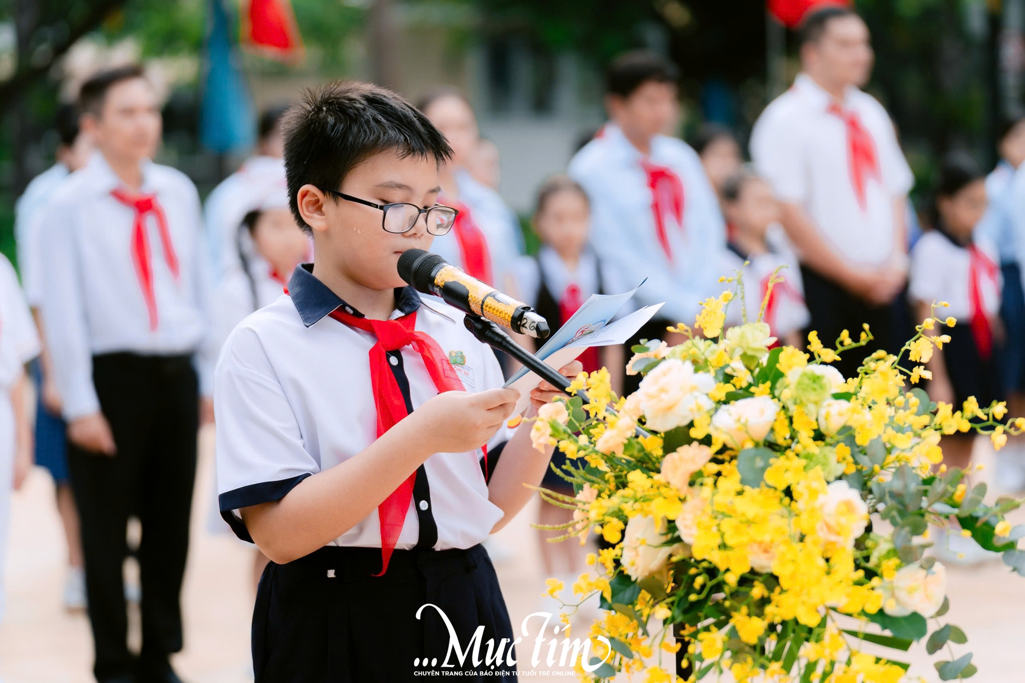 Đội viên Thành phố tự hào báo công với Bác nhân kỷ niệm 85 năm thành lập Đội - Ảnh 6.