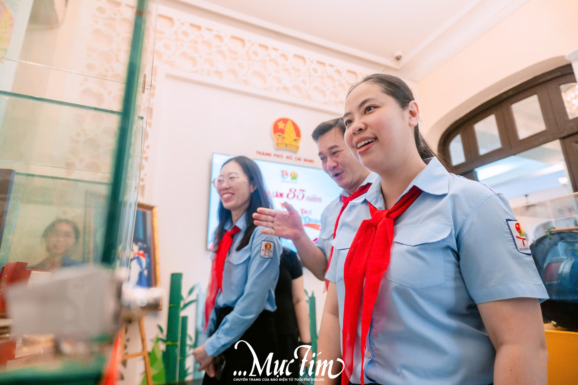 Đội viên Thành phố tự hào báo công với Bác nhân kỷ niệm 85 năm thành lập Đội - Ảnh 12.
