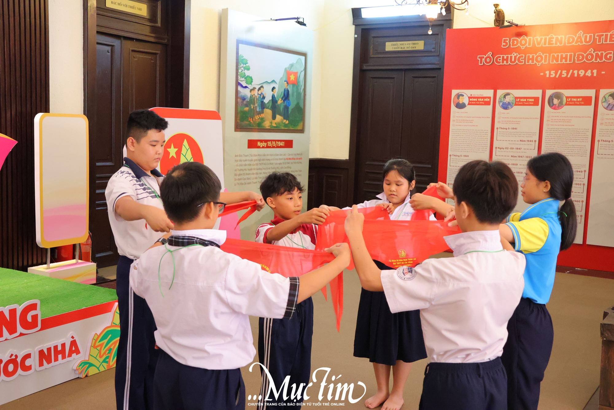 Hàng trăm thủ lĩnh nhí hào hứng chinh phục Hội thi Chỉ huy Đội giỏi TP.HCM lần thứ 29 - Ảnh 3.