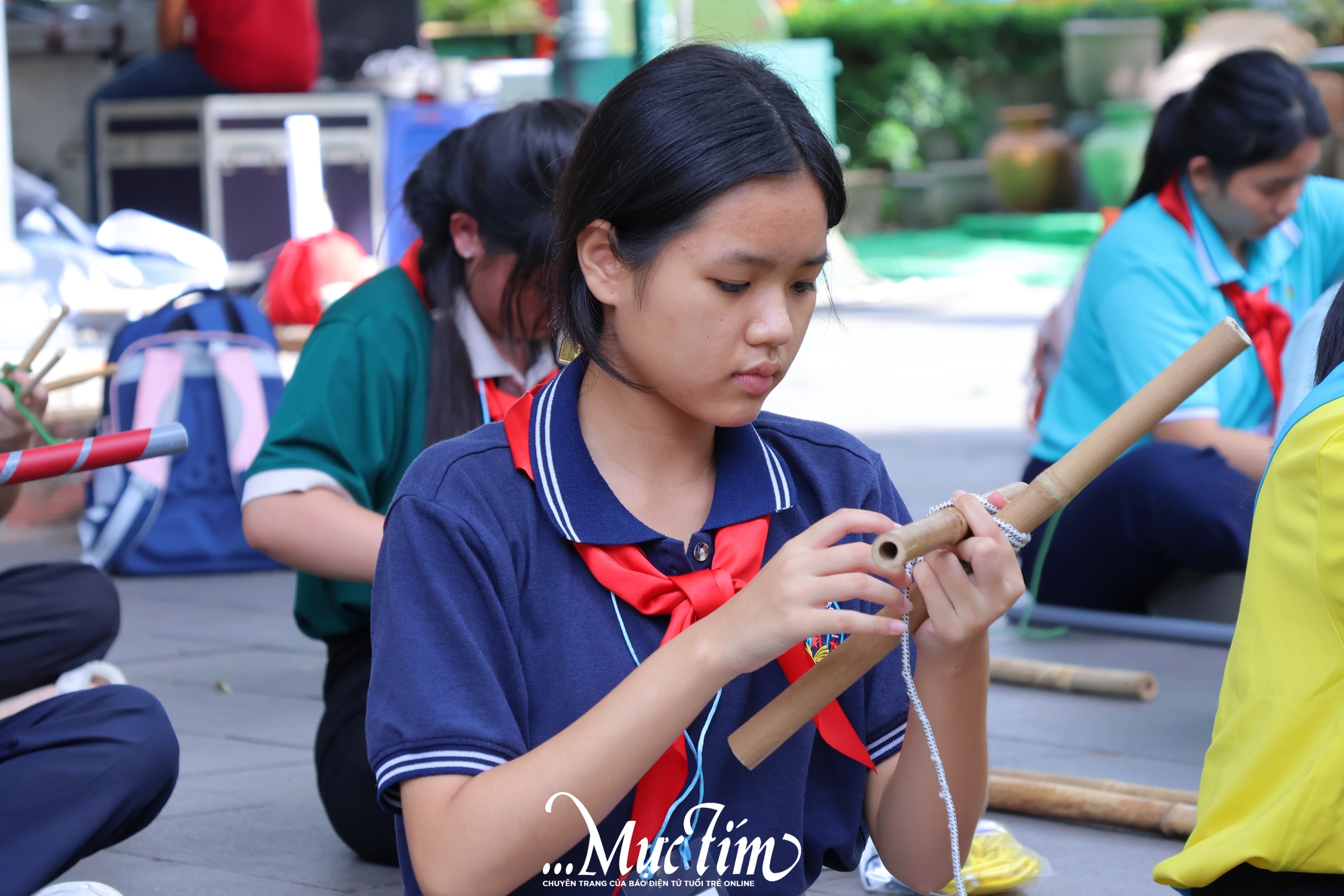 Hàng trăm thủ lĩnh nhí hào hứng chinh phục Hội thi Chỉ huy Đội giỏi TP.HCM lần thứ 29 - Ảnh 12.