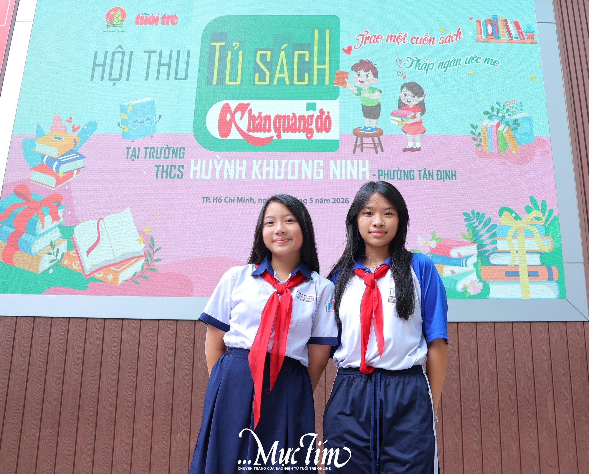 Học trò Trường THCS Huỳnh Khương Ninh góp sách tặng Tủ sách Khăn Quàng Đỏ - Ảnh 2.